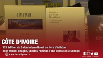 12è édition du Salon international du livre d’Abidjan avec Michel Gbagbo et Charles Pemont