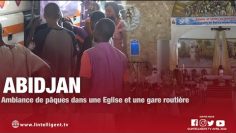 Abidjan : ambiance de Pâques dans une Église et une gare routière