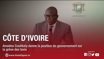 Amadou Coulibaly donne la position du gouvernement sur la grève des taxis