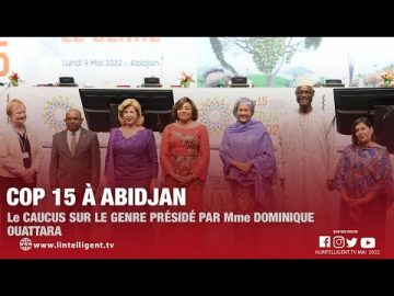 COP 15 à Abidjan : le Caucus sur le genre présidé par Mme Dominique OUATTARA