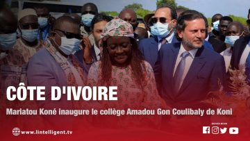 Côte d’Ivoire : La ministre Mariatou Koné inaugure le collège Amadou Gon Coulibaly de KONI