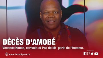 Décès dAmobé: Venance Konan, écrivain et PCA de IDT parle de lhomme