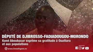 Député de DJIBROSSO-FADIADOUGOU-MORONDO
