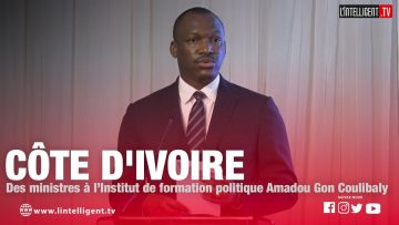 Des ministres à l’Institut de formation politique Amadou Gon Coulibaly
