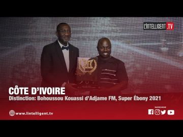 Distinction: Bohoussou Kouassi dAdjamé FM, SUPER EBONY 2021