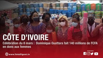 Dominique Ouattara fait 140 millions de Francs CFA en dons aux femmes