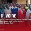 Élections Mugef-ci : Des fonctionnaires optent pour le changement avec le candidat Gnagna Zadi