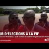 Jour délections à la FIF : ambiance à larrivée du candidat SORRY DIABATÉ à la Fondation FHB
