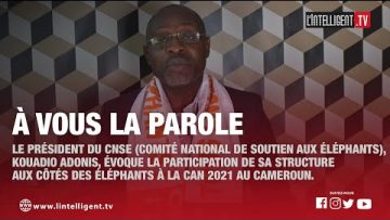 KOUADIO ADONIS, président du CNSE évoque la participation de sa structure à la CAN 2021 au CAMEROUN
