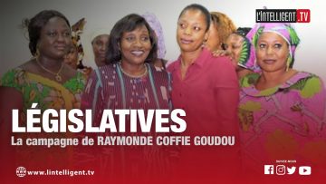 La campagne de RAYMONDE COFFIE GOUDOU pour les législatives 2021