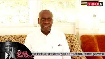 Le gouverneur de Yamoussoukro Augustin THIAM pleure HAMBAK