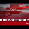 LE JT DU 15 SEPTEMBRE 2021