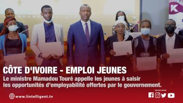 Le ministre MAMADOU TOURE appelle les jeunes à saisir les opportunités demployabilité offertes…