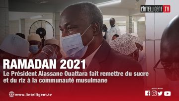 Le Président Alassane Ouattara fait remettre du sucre et du riz à la communauté musulmane