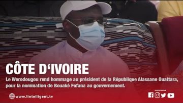 Le WORODOUGOU rend hommage au président ALASSANE OUATTARA, pour la nomination de BOUAKÉ FOFANA