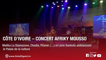 LERIE SANKOFA, CHADIA, FIFAME, (…) et MALIKA LA SLAMAZONE ambiancent le concert de AFRIKY MOUSSO
