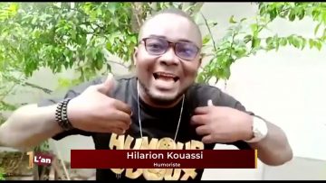 Lhumoriste HILARION KOUASSI et plusieurs téléspectateurs souhaitent un HBD à LINTELLIGENT.TV