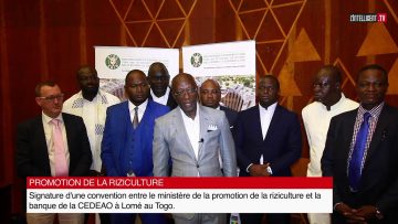 Mory Diabaté parle de laccord signé pour la promotion de la riziculture en Côte dIvoire
