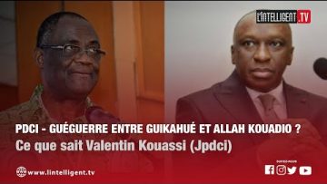 PDCI – Guéguerre entre GUIKAHUE et ALLAH KOUADIO : Ce que sait Valentin KOUASSI (JPDCI)