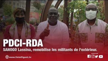 PDCI-RDA: SANOGO LASSINA remobilise les militants de lextérieur