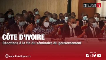 Réaction à la fin du séminaire du gouvernement de Côte dIvoire