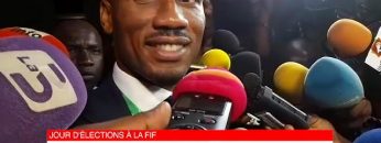 Réactions à chaud de Didier Drogba après sa défaite aux élections de la FIF