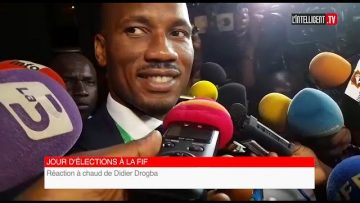 Réactions à chaud de Didier Drogba après sa défaite aux élections de la FIF