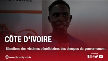 Réactions des victimes bénéficiaires des chèques du gouvernement ivoirien