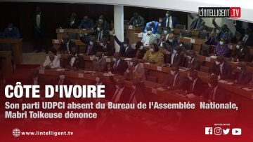 Son parti UDPCI absent du Bureau de lAssemblée  Nationale, Mabri Toikeuse dénonce
