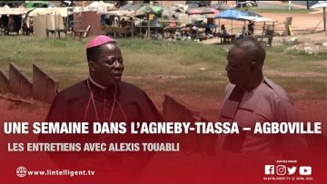 UNE SEMAINE DANS L’AGNEBY-TIASSA – Les entretiens avec Alexis Touabli, Évêque du diocèse dAGBOVILLE