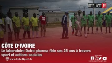 Côte d’Ivoire : le laboratoire DAFRA PHARMA fête ses 25 ans à travers sport et actions sociales