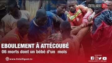 Eboulement à Attécoubé – 06 morts dont un bébé dun  mois