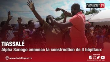 Tiassalé – Alpha Sanogo annonce la construction de 4 hôpitaux