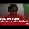 62 ans de la Côte dIvoire : impressions après la cérémonie officielle