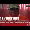 Les entretiens avec Yacine Idriss DIALLO qui parle des 62 ans de lIndépendance de la Cote dIvoire
