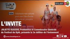 Linvité JULIETTE KEASSIO présente la 3e édition du festival du kplé
