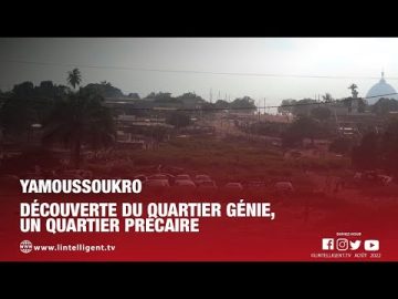 Yamoussoukro : découverte du quartier Génie, un quartier précaire