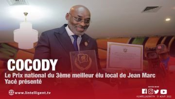 COCODY: Le Prix national du 3ème meilleur élu local de Jean Mars Yacé présenté