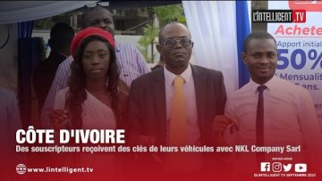 Des souscripteurs reçoivent des clés de leurs véhicules avec NKL Company Sarl