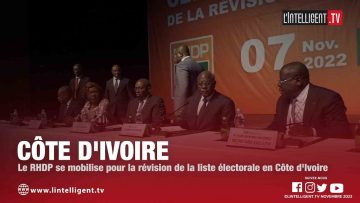 Le RHDP se mobilise pour la révision de la liste électorale en Côte dIvoire