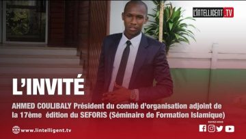 LINVITE AHMED COULIBALY parle des bienfaits de la formation SEFORIS auprès de la jeunesse musulmane