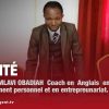 LINVITE ASINYO KOMLAVI OBADIAH parle de sa passion pour le coaching en anglais