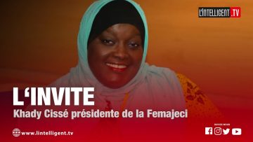 Linvitée Khady Cissé, présidente de la FEMAJECI parle de leur rentrée solennelle