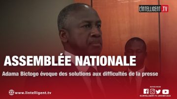 Assemblée nationale : Adama Bictogo évoque des solutions aux difficultés de la presse