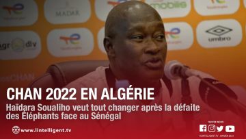 CHAN 2022 en Algérie : Soualiho veut tout changer après la défaite des Éléphants face au Sénégal