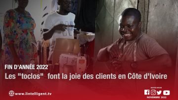 Fin dannée 2022 : les toclos font la joie des clients en Côte dIvoire