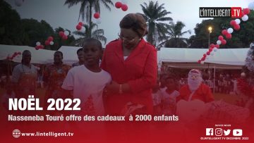 Noël 2022 : Nasseneba Touré offre des cadeaux à 2000 enfants