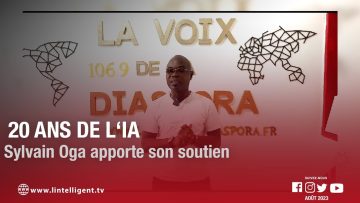 20 ans de lIntelligent dAbidjan: Sylvain Oga apporte son soutien