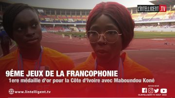 9eme Jeux de la Francophonie : 1ere médaille dor pour la Côte dIvoire avec Maboundou Koné