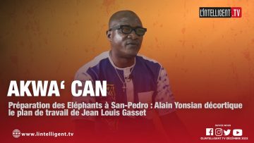 AKWA CAN 6: Alain YONSIAN décortique le plan de travail de Jean Louis GASSET
